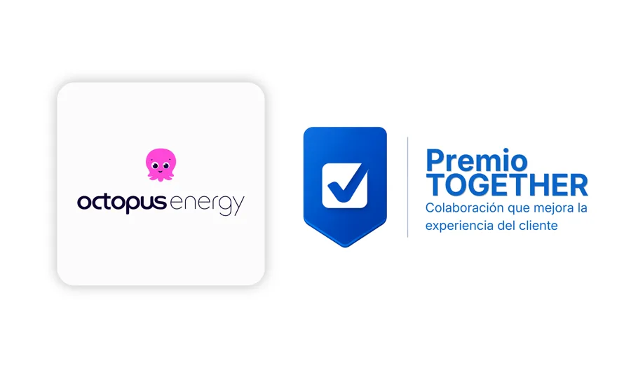 Octopus Energy gana el Premio TOGETHER de los Selectra Awards 2026: Colaboración que mejora la experiencia del cliente