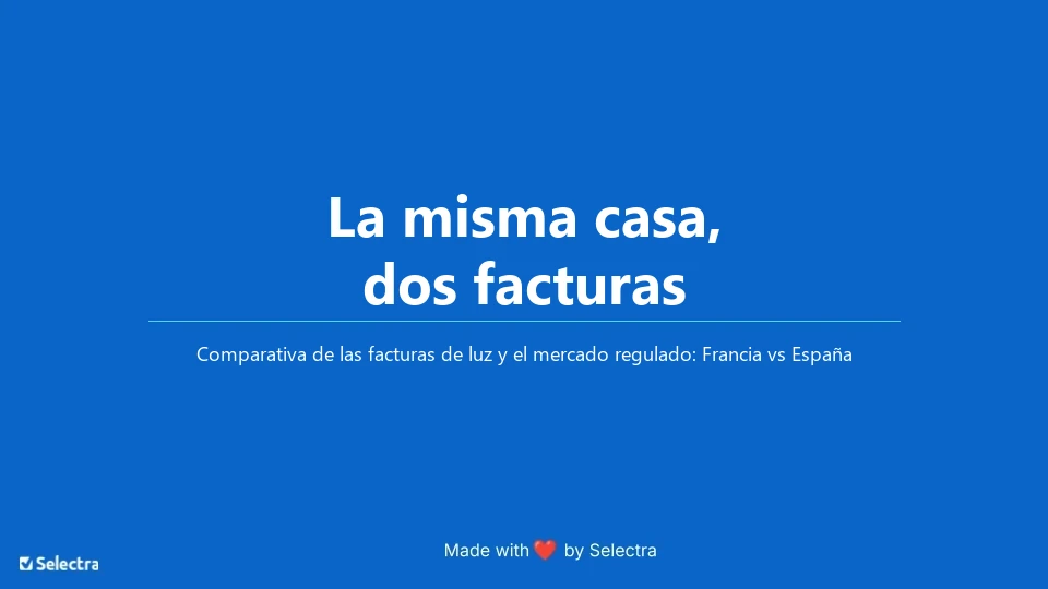 informe factura de la luz España frente a Francia 2026