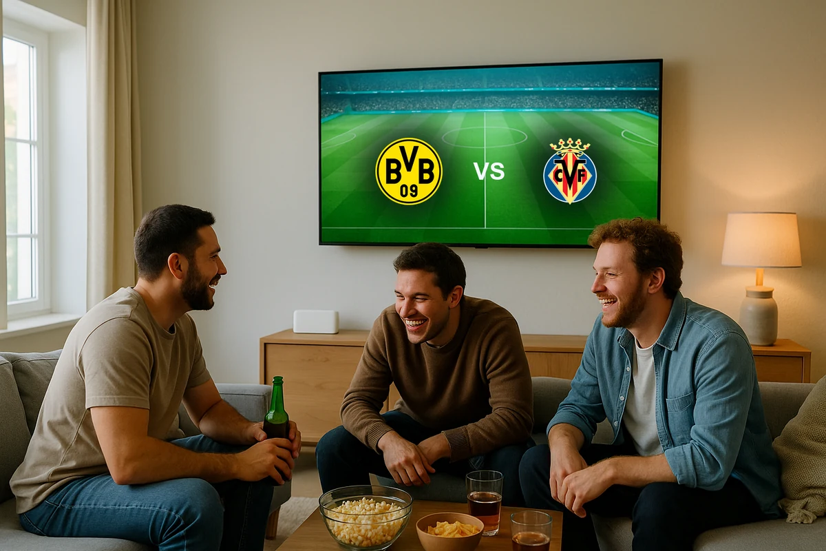 Dónde ver el Borussia Dortmund - Villarreal de la Champions: canal, horario y cómo verlo sin pagar de más