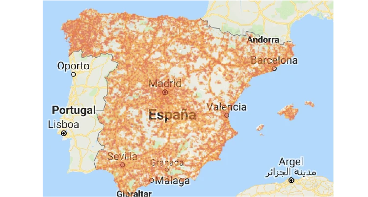 mapa de cobertura MásMóvil