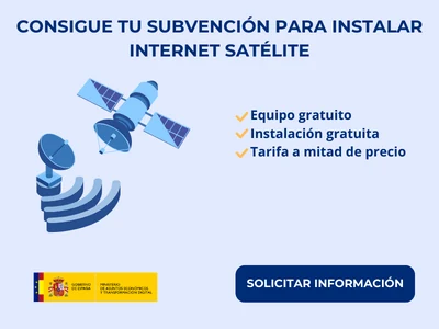 Subvenciones para Internet por satélite